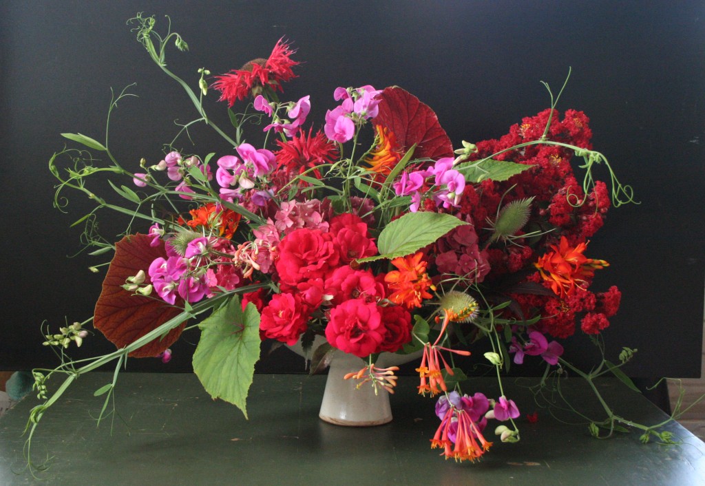 Grown and gathered flowers