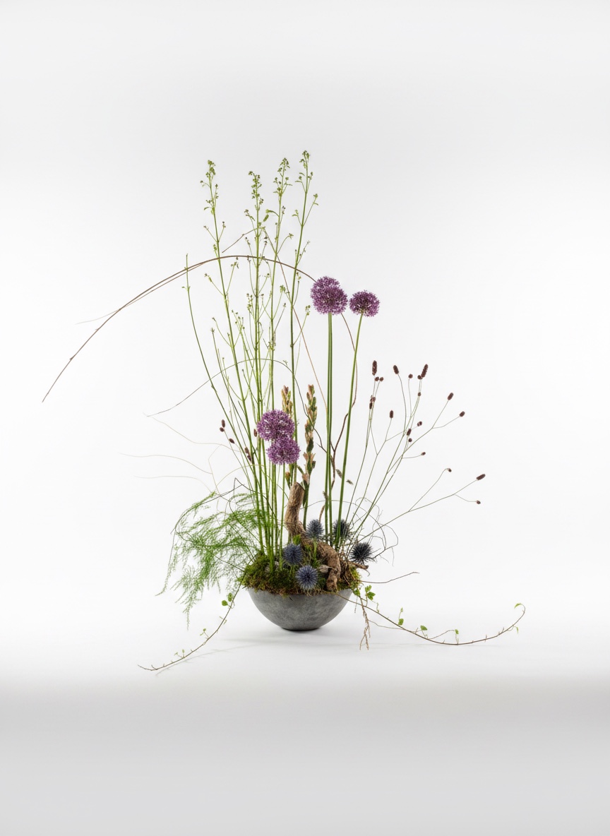 Vegetative-Inspired Design, a sculptural botanical work by Keith Stanley