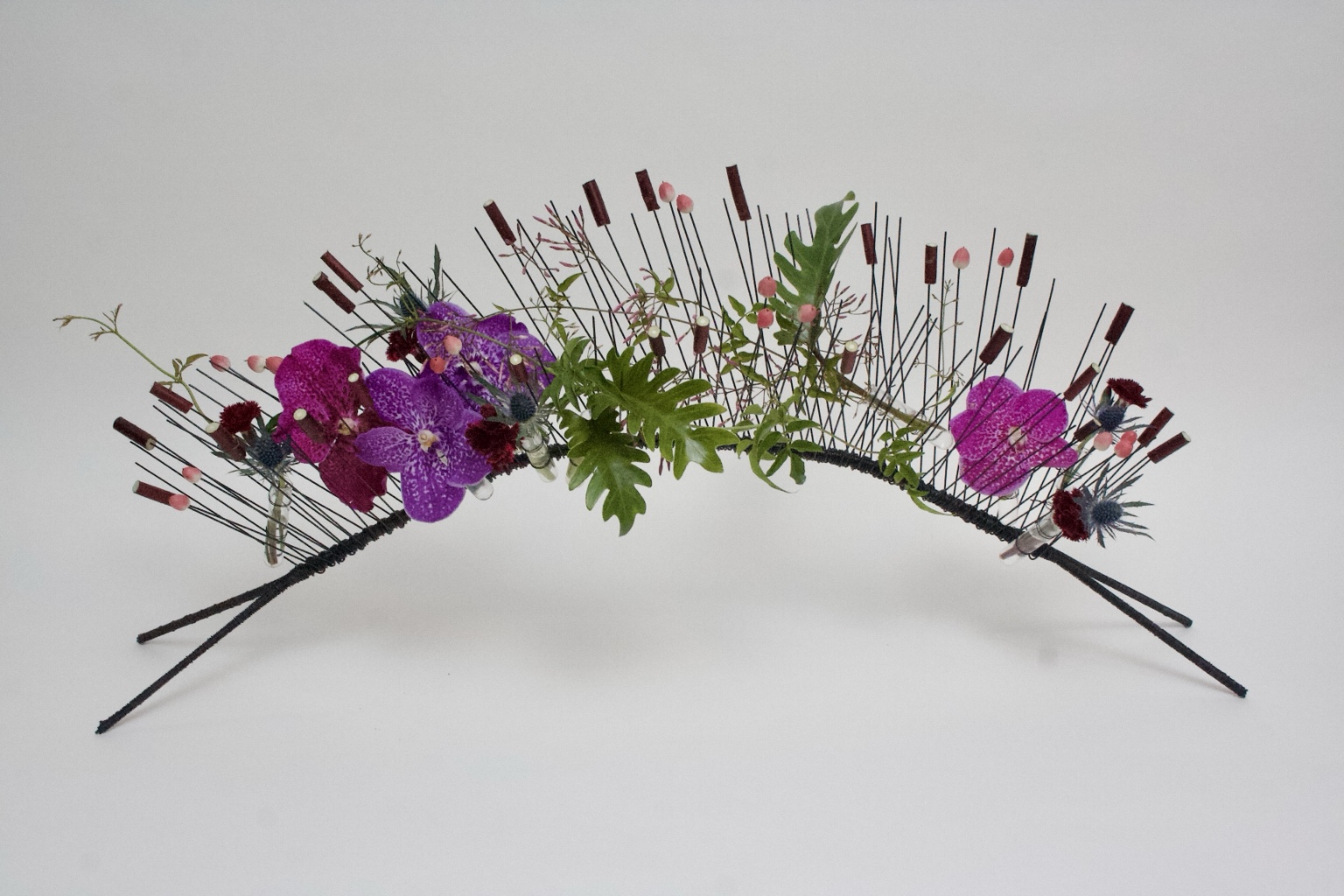 Bridges, a sculptural botanical work by Keith Stanley